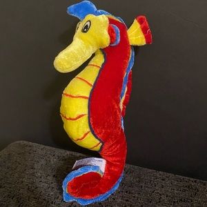 Vintage BJ Toy Co. Seahorse Plush - 11”